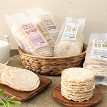 뻥튀기 6개 국내산 통곡물 무설탕 현미뻥튀기 옛날과자, 90g, 현미뻥