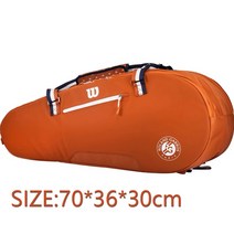 윌슨 wilson 테니스 가방 라켓 슬링백 더플백 백팩 대용량, Brown, 1개