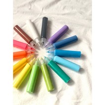 뭉크뭉크 데코펜 30ml / 31칼라 레터링 글라스데코 음식모형 만들기 diy, 오렌지