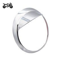 베스파 gts300 20113 2014 2015 2016 2017 2018 헤드라이트 트림 링 헤드램프 페어링 마스크 커버 가드 오토바이 액세서리, 은도금