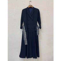 아나운서 원피스 하객룩 첫출근복장 기상캐스터 오피스룩 여성 소개팅룩 고급 정장 피로연 미시 긴팔 면접