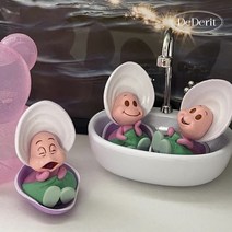 데데리트 귀여운 오이스터 굴 방울 피규어 키홀더 가방 에어팟 열쇠고리 키링