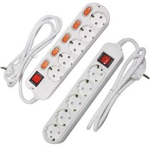 광명전기 5구 멀티탭 / 일반형 개별형, 없음, 04. 광명 멀티탭 5구 개별형 1.5m