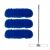 크린메이트 극세사 대걸레 90cm 3P + 스텐봉