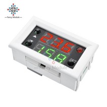 딜레이 릴레이 타이머 모듈 미니 12V 20A 디지털 LED 듀얼 디스플레이 타이머 릴레이 모듈 타이밍 지연 사이클