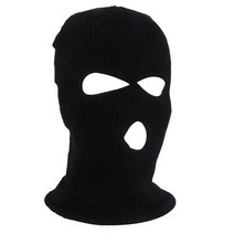 스키헬멧 3 Hole Full Face Mask Autumn Winter Knit Cap for Skiing Cycling Balaclava Hood Motorcycle Helme, [22] B