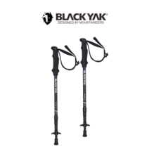 블랙야크 [ BLACK YAK ] 실무게 185g !! 카본+알루카본 소재를 사용한 경량 4단 셋트 스틱!! 카본4단SET스틱, 블랙