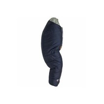 빅아그네스 Sidewinder 캠프 침낭 슬리핑백: 20F Synthetic, Indigo/Gray, Regular