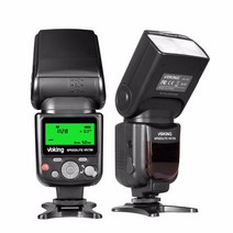 Voking VK750 Canon Nikon Panasonic Olympus Pentax 및 기타 DSLR 카메라용 LCD 디스플레이가 있는 수동 플래시 스피드라이트
