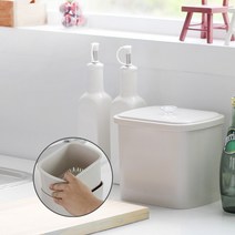 1인가구 음식물처리 미니쓰레기통 압축 냄새방지 2리터