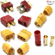 ADIT RC 드론 배터리 XT60 XT150 XT90 XT30 커넥터 단자 연결잭, BY0172_플러그 60A