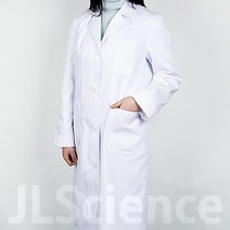 [JLS] 흰색 실험복 실험가운 - 사이즈 선택가능, 1개, E. (남) 중·고등·성인 95