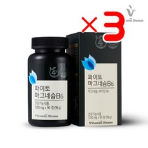 비타민하우스 파이토 마그네슘 B6 1 000 MG X 90 정 X3 I 마그네슘영양제 마그네슘보충제 임산부마그네슘