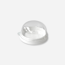 새담 SH-180 백색 100개 / 도넛설기 선물포장, 낮은 뚜껑(4.5cm)