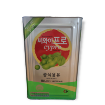 씨와이프로 콩식용유 18L 대용량 업소용 콩기름 식용유 말통 CJ 18리터 대두유
