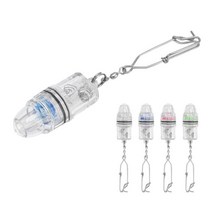 어군탐지기 어탐기 물고기 매력 표시기 수중 깊은 드롭 LED 손전등 증가 낚시 재미 빛 금속 강화 대형, 02 WHITE