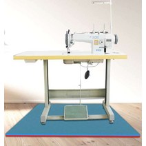 재봉틀 테이블 미싱 작업대 봉제기 책상 선반 공업용, 두께 2cm 블랙+그레이 양면