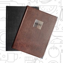 [유스토리] 습식유광 아스메뉴판-A4사이즈 / 고급메뉴판 기성메뉴판 A4사이즈 기본메뉴판 속지 기본 2페이지 구성 속지추가가능, 검정, 선택안함, 선택안함