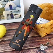 일본 만화 스테인레스 보온병 컵 독창성 휴대용 물병 머그잔, [01] 430ml, [13] Q