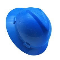 안전 헬멧 풀 브림 CE 하드 햇 스티커 V 모양 건설 작업 캡 경량 고강도 철도 보호 모자, 10 Blue
