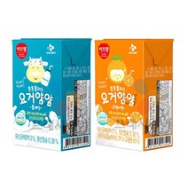 CJ제일제당 아이누리 튼튼플러스 요거얌얌 2가지맛 125ml x 48개