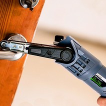 핸드형 자동 샌딩기 벨트 샌더 사포기 녹제거 광택, 핸드형샌딩기(그레이)