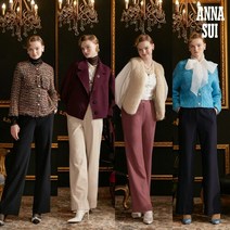 안나수이(ANNA SUI) 21FW 캐시미어 울 블렌딩 팬츠 1종 단품