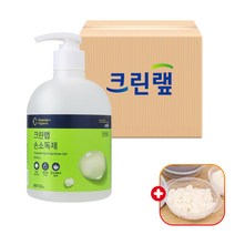 크린랩 크린랲 퍼스널케어 손 소독제 70% 500ml 에탄올 소독젤 소독겔 차량용, 16개