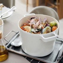 네오플램 피카 IH 인덕션 냄비 곰솥 22cm, 미드나잇그린