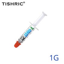 실리콘 서멀 고열 내열 구리스 오일 1g gd900-1 열 페이스트 열 그리스 gd900 프로세서 cpu 쿨러 냉각 팬 방열판 석고 수냉 쿨러, 파란색