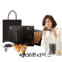 김소형 녹용 침향환 프리미엄 녹용환 분말 6년근홍삼 황금 차가버섯 인도네시아산 직장인 부모님 수험생 식약처 햇썹 인증 홍삼 선물세트, 30환x3박스(90환)