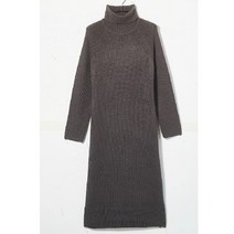 (강)[까르죠아]빅사이즈보드라운니트원피스