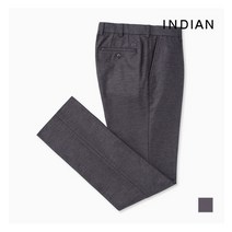 인디안 INDIAN 그레이 노말 잔프린트 져지 본딩팬츠_ MITDLUWA221