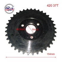 420 후면 스프로킷 혼다 몽 닥스 Z50A Z50 Z50R Z50J M RS20 용 24T 29T 31T 35T 37T 40T 30mm, [05] 37T