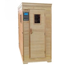 수아네 핀란드사우나 건식사우나 한증막 습식사우나 자쿠지 사우나부스, 적삼더블 120x100x200 cm