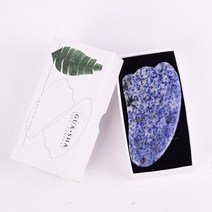 괄사 괄사마사지기 Y존괄사로즈 골드 소달 라이트 페이셜 롤러 구아샤 세트 천연석 마사지 페이스 케어 도, 12 guasha tool set