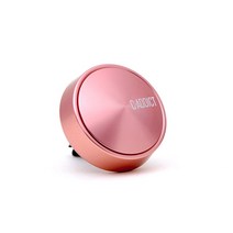 카딕트 고급 차량용 디퓨저세트 [알러젠프리향] 라운드 로즈골드 디퓨저, 1set, 잉글리쉬페어앤프리지아