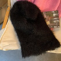 후암마켓 니트바라클라바 후드워머 넥워머 퍼 부클 모자목도리