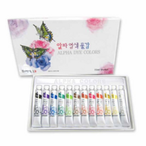 7.5ml_12색_[알파]_염색물감 5BB1, 상세페이지 참조, 상세페이지 참조
