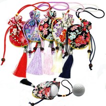 (주)파앤카코리아 복주머니 홀인원 복주머니 골프공 복주머니 포장 복주머니, 라운딩 고급형-랜덤