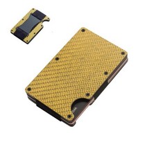 여권 커버 케이스 여행 지갑 안티 Rfid 금속 알루미늄 신용 카드 홀더 남성 슬림 얇은 돈 미니멀리스트 남성용