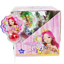 시크릿쥬쥬 매직팝 딸기향 30g X 8개 1곽/막대사탕/롤리팝/판촉용사탕, 1