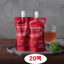 오미자벨리 오미자즙 원액 리그난 쉬잔드린 고미신갱년기 폐경기중년여성 건강 호르몬 균, 1개, 120ml20개