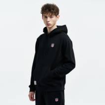 NFL F211UHD216 클럽 후드 티셔츠 BLACK