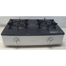 린나이가스렌지 2구 차스차단센서 2구/중고/도시가스용