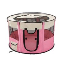 고양이 강아지 대형 소형 텐트 특대 원터치 중형, L-대형, 사쿠라 핑크 원형 분만실 M=SL=M XL=L