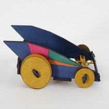 큐밸리 무동력 고무줄 탄성자동차