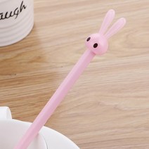 깜찍 토끼 볼펜 중성볼펜(0.5mm)(핑크), 상세페이지 참조, 상세페이지 참조