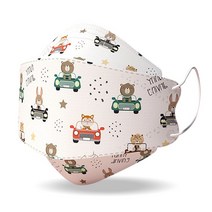 마미몰 프리미엄 새부리형 유아 아동 마스크 30+1매 50+1매 초소형 소형 어린이 아기, 초소형프라임입체형(10매x3개), 부릉부릉