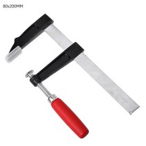 목공 고력 목재 클램핑 CA를위한 헤비 듀티 F- 클램프 바 클립 클램프, 80x200mm